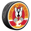 Puk Calagary Flames Harvey Mascot Textured Puck