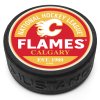 Puk Calagary Flames Block Textured Puck