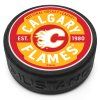 Puk Calgary Flames NHL Gear Textured Puck