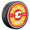 Puk Calgary Flames NHL Gear Textured Puck