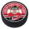 Puk Carolina Hurricanes Stormy Mascot Textured Puck