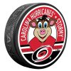Puk Carolina Hurricanes Stormy Mascot Textured Puck