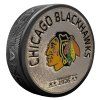 Puk Chicago Blackhawks NHL Silver Established Medallion