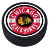 Puk Chicago Blackhawks Gear Textured Puck