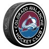 Puk Colorado Avalanche Stripe Design