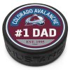 Puk Colorado Avalanche #1 Dad Textured Puck