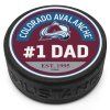 Puk Colorado Avalanche NHL #1 Dad Textured Puck