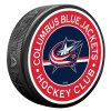 Puk Columbus Blue Jackets Stripe Design