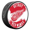 Puk Detroit Red Wings Splash