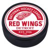 Puk Detroit Red Wings Block Textured Puck