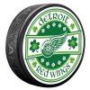 Puk Detroit Red Wings Lucky St. Patrick's Day Puck