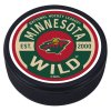 Puk Minnesota Wild Gear Textured Puck