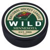 Puk Minnesota Wild Block Textured Puck