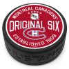Puk Montreal Canadiens Original 6 Puck