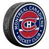 Puk Montreal Canadiens NHL Stripe Design