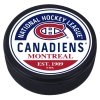 Puk Montreal Canadiens Block Textured Puck
