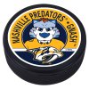 Puk Nashville Predators Gnash Mascot Textured Puck
