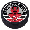 Puk New Jersey Devils NJ Devil Mascot Textured Puck