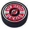Puk New Jersey Devils NHL Gear Textured Puck