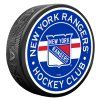 Puk New York Rangers NHL Stripe Design