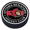 Puk Ottawa Senators Striped Textured Puck
