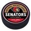 Puk Ottawa Senators NHL Block Textured Puck