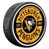 Puk Pittsburgh Penguins Gear Textured Puck