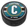 Puk San Jose Sharks Captain Jersey Stitch - Logan Couture