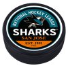 Puk San Jose Sharks Block Textured Puck