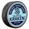 Puk Seattle Kraken Textured Block Puck