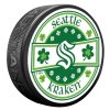 Puk Seattle Kraken Lucky St. Patricks Day Puck