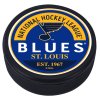 Puk St. Louis Blues Block Textured Puck