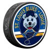 Puk St. Louis Blues Louie Mascot Textured Puck
