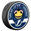 Puk Tampa Bay Lightning NHL Thunderbug Mascot Textured Puck