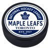 Puk Toronto Maple Leafs Block Textured Puck