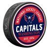 Puk Washington Capitals NHL Block Textured Puck
