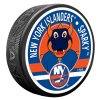 Puk New York Islanders Sparky Mascot Textured Puck