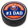 Puk New York Islanders #1 Dad Textured Puck