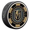 Puk Vegas Golden Knights Black Poker Chip Textured Puck