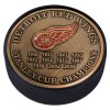 Puk Detroit Red Wings Stanley Cup Years Gold Medallion