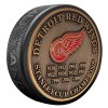 Puk Detroit Red Wings Stanley Cup Years Gold Medallion