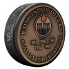 Puk Edmonton Oilers Stanley Cup Years Gold Medallion
