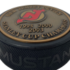 Puk New Jersey Devils NHL Stanley Cup Years Gold Medallion