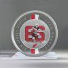 Puk New Jersey Devils NHL Crystal Breakout - Jack Hughes