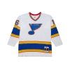 Pánský dres Brett Hull St. Louis Blues 1990 NHL White Jersey