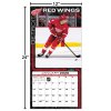 Kalendář Detroit Red Wings NHL 2026 Wall Calendar