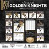 Kalendář Vegas Golden Knights NHL 2026 Wall Calendar