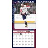 Kalendář Washington Capitals NHL 2026 Wall Calendar