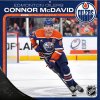 Kalendář Edmonton Oilers NHL Connor McDavid #97 2026 Wall Calendar