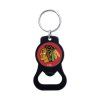 Přívěšek na klíče Chicago Blackhawks NHL Black Bottle Opener Key Ring